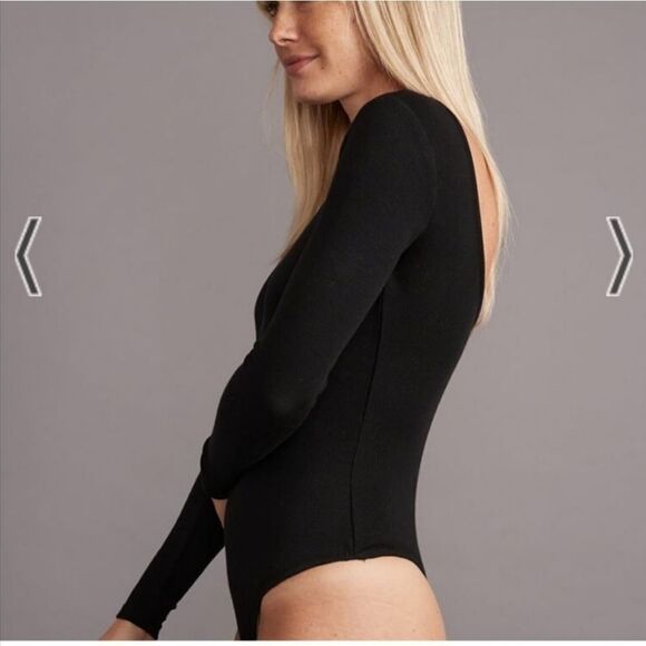 MARINE Layer Lexi Rib Bodysuit - Picture 2 of 8